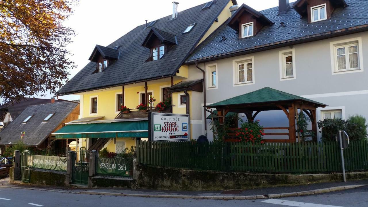 Apartmaji Stari Kovac Bovec Exteriör bild