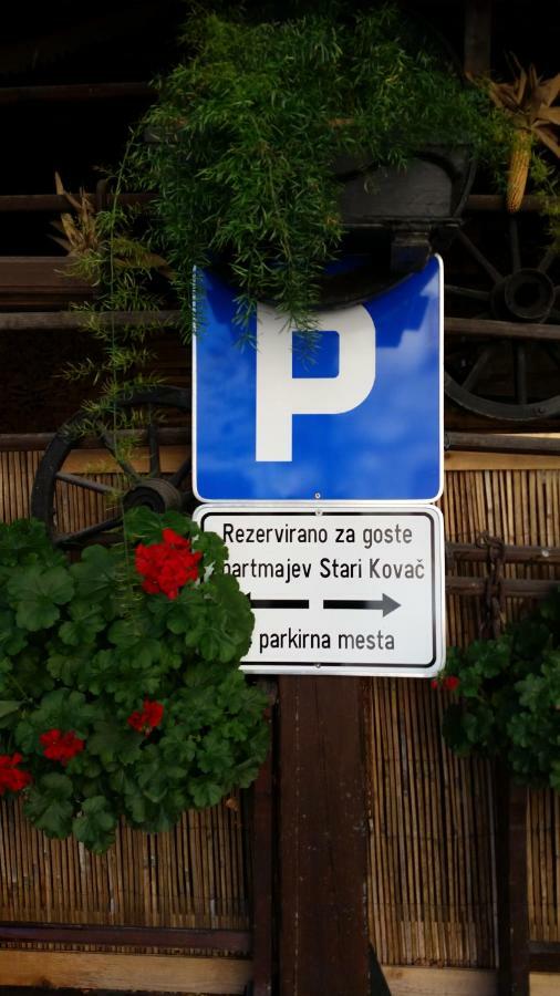 Apartmaji Stari Kovac Bovec Exteriör bild