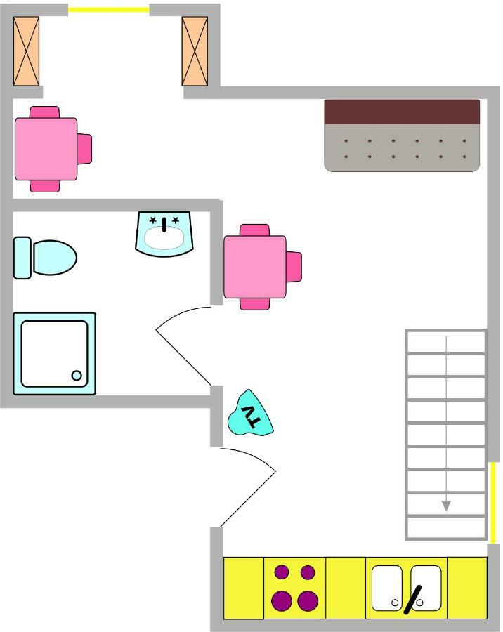 Apartmaji Stari Kovac Bovec Exteriör bild
