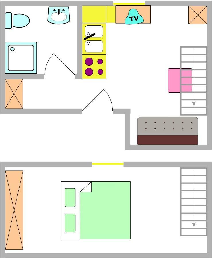 Apartmaji Stari Kovac Bovec Exteriör bild
